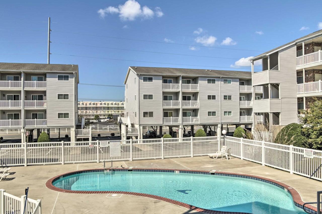 Ocean City Condo With Pool - Steps To Beach! 外观 照片